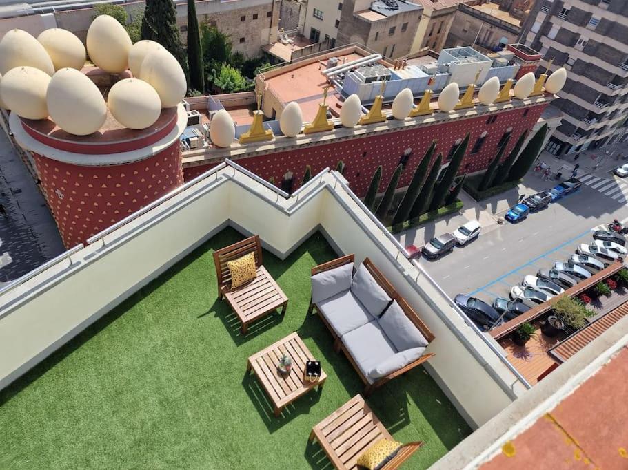 피게레스 Atico Frente Al Museo Dali 아파트 외부 사진